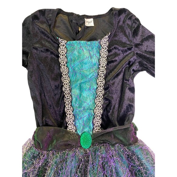 Spirit Halloween Enchanted Witch Costume Girls Medium Size 8-10 - Picture 3 of 7